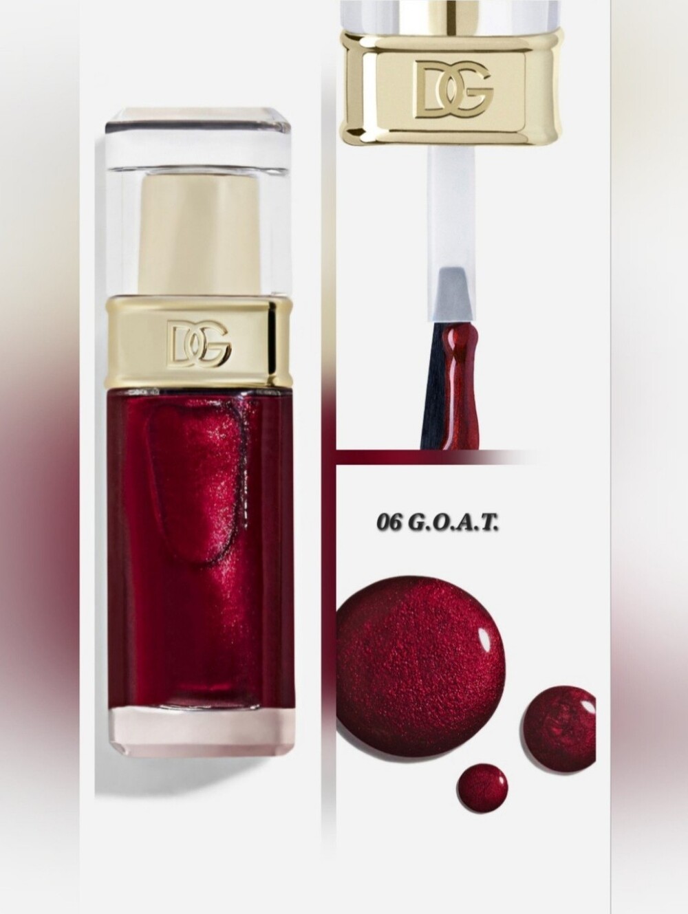 Dolce & Gabbana 06 G.O.A.T. Nail Polish NEW